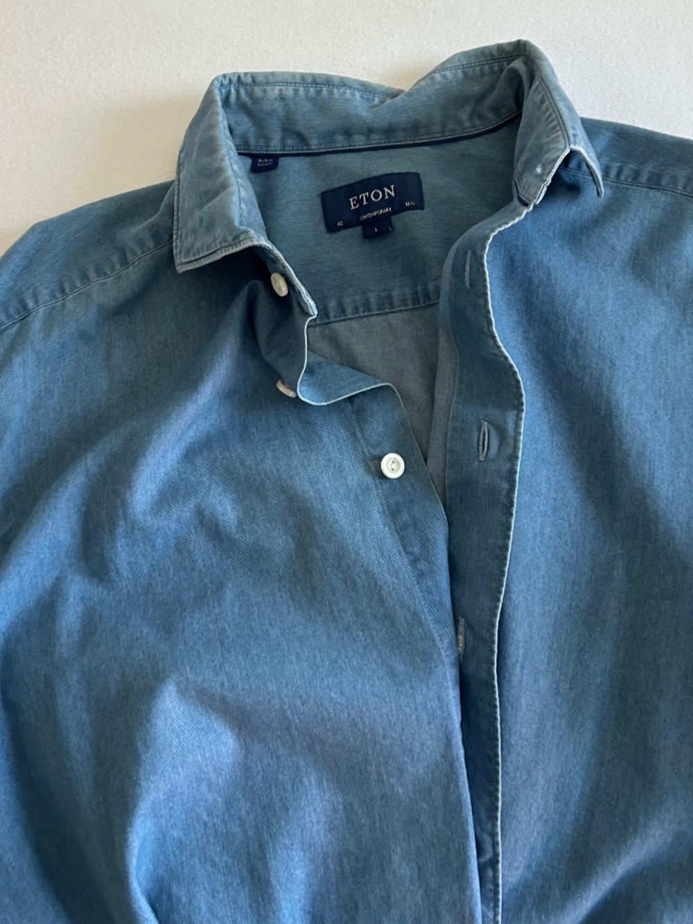 Eton denim shirt